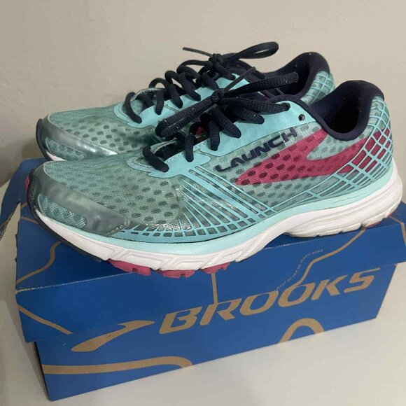BROOKS‎ LAUNCH 3 WOMEN'S RUNNING SHOES SIZE 9B - Picture 1 of 9
